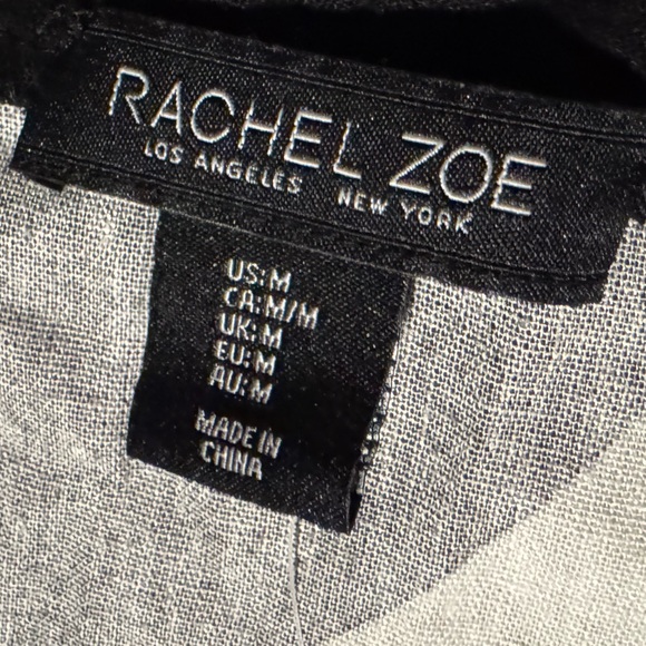 NWT Black and White Patterned Dress SZ M - Picture 10 of 10